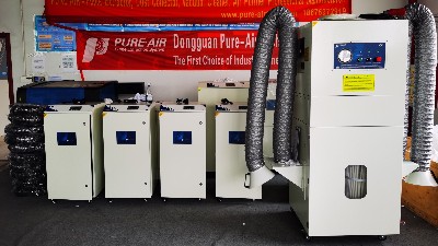 激光煙霧凈化器,激光切割煙霧凈化器,執信環保凈化車間煙塵！