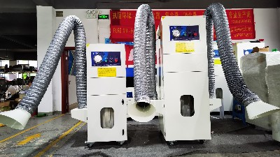 一體式打磨除塵工作臺(tái),執(zhí)信環(huán)保科技10年制造廠家！