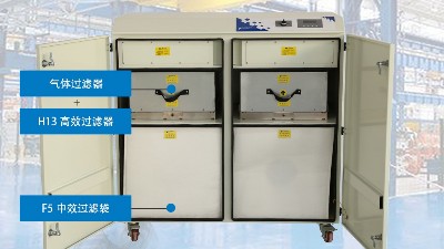 與煙霧過濾器時代共同進步，執信環保激光打標煙霧過濾器！